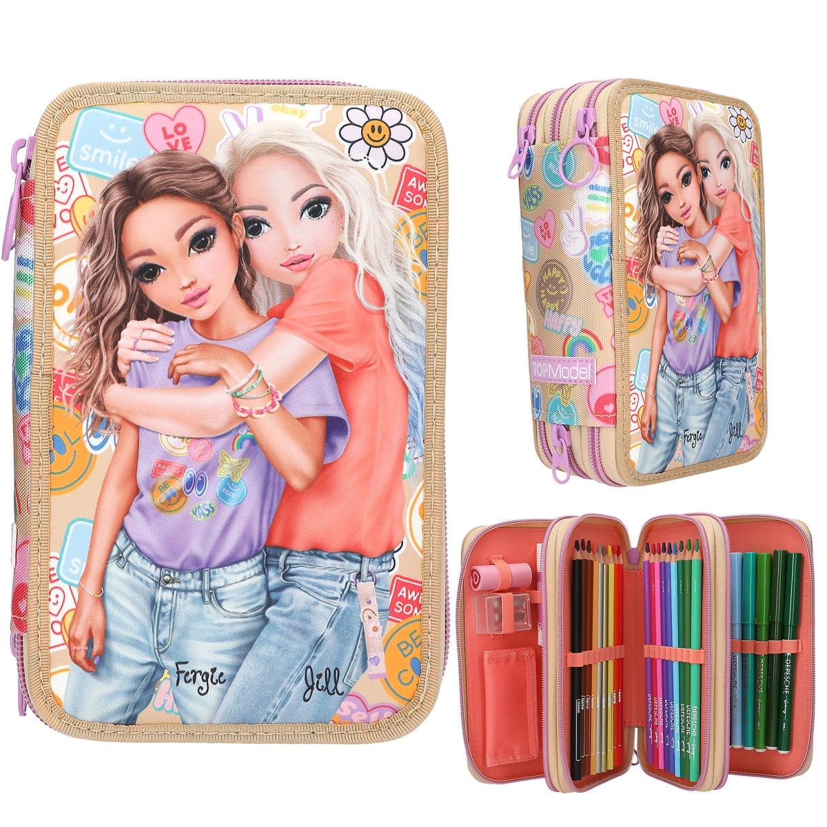 Top Model - Triple Pencil Case