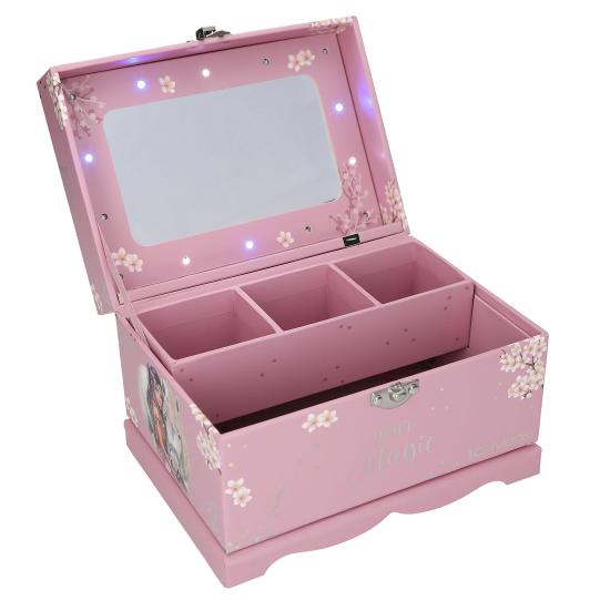 Top Model - Jewellery Box with Light Viva Violet