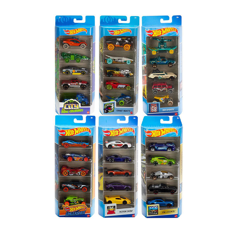 Hot Wheels - 5 Car Giftpack