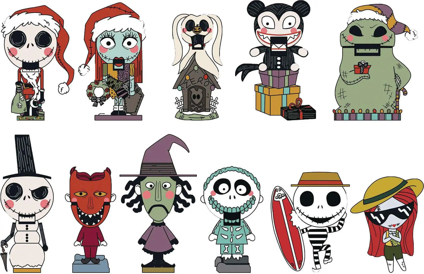 Nightmare Before Christmas - 3D Figural Bag Clip