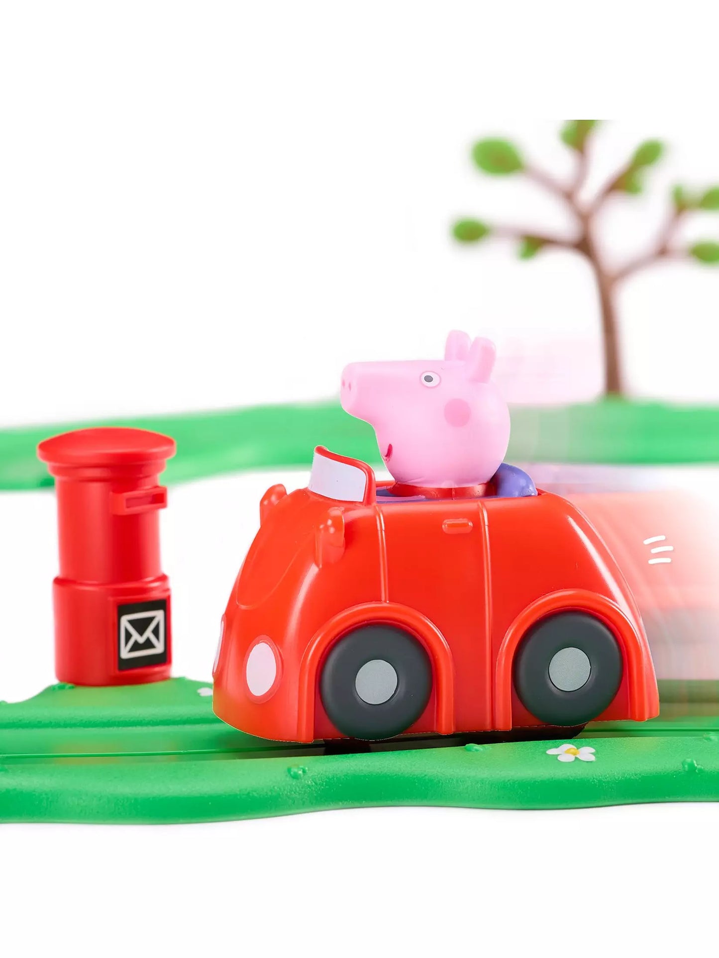 Peppa Pig - Whizz-Around Peppa Little Red Car Set