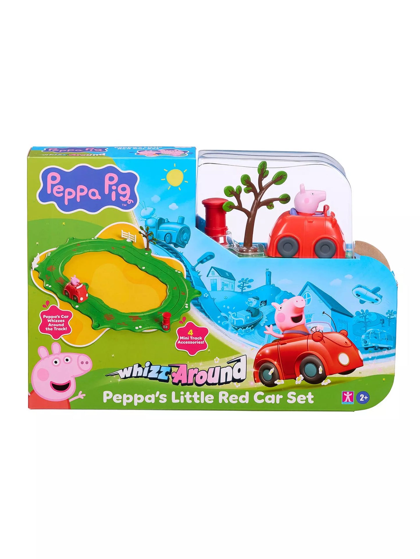 Peppa Pig - Whizz-Around Peppa Little Red Car Set