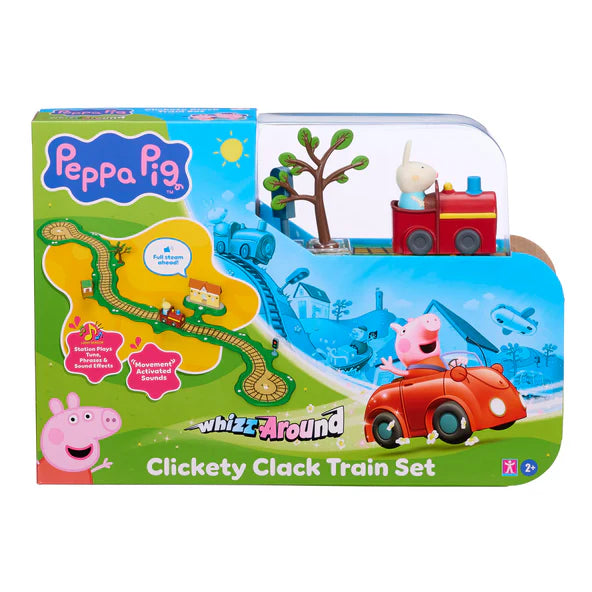Peppa Pig- Whizz Around Clickety Clack Train Set