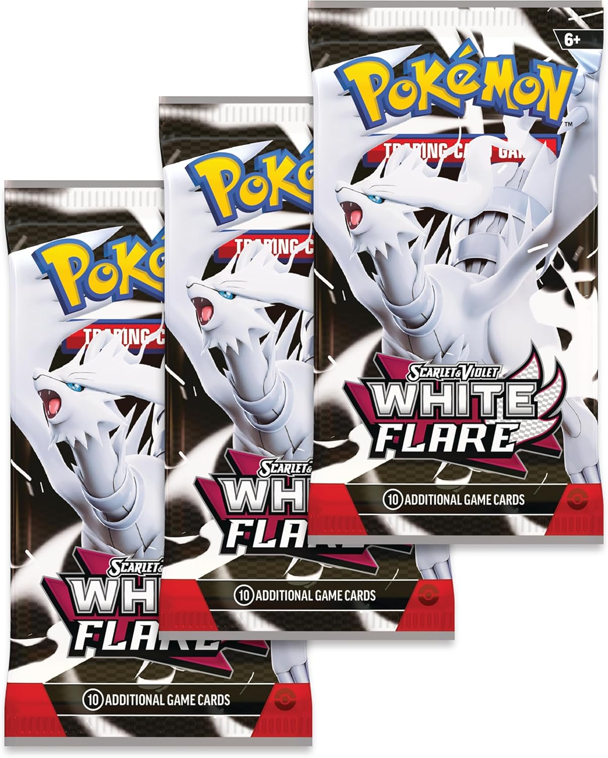 Pokemon TCG - Scarlet & Violet - White Flare - Tech Sticker Collection