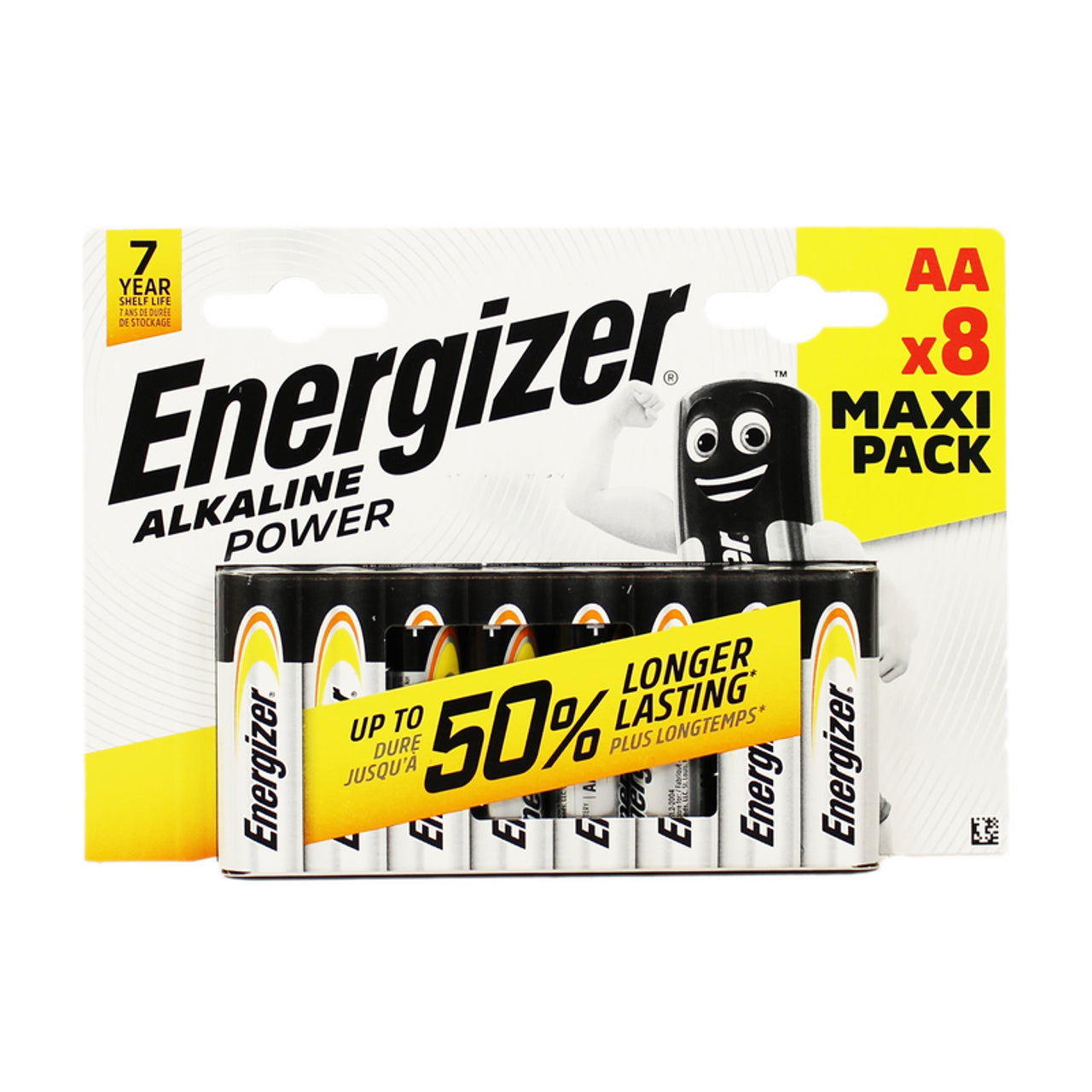 AA Emergizer Alkaline Power 8 Pack