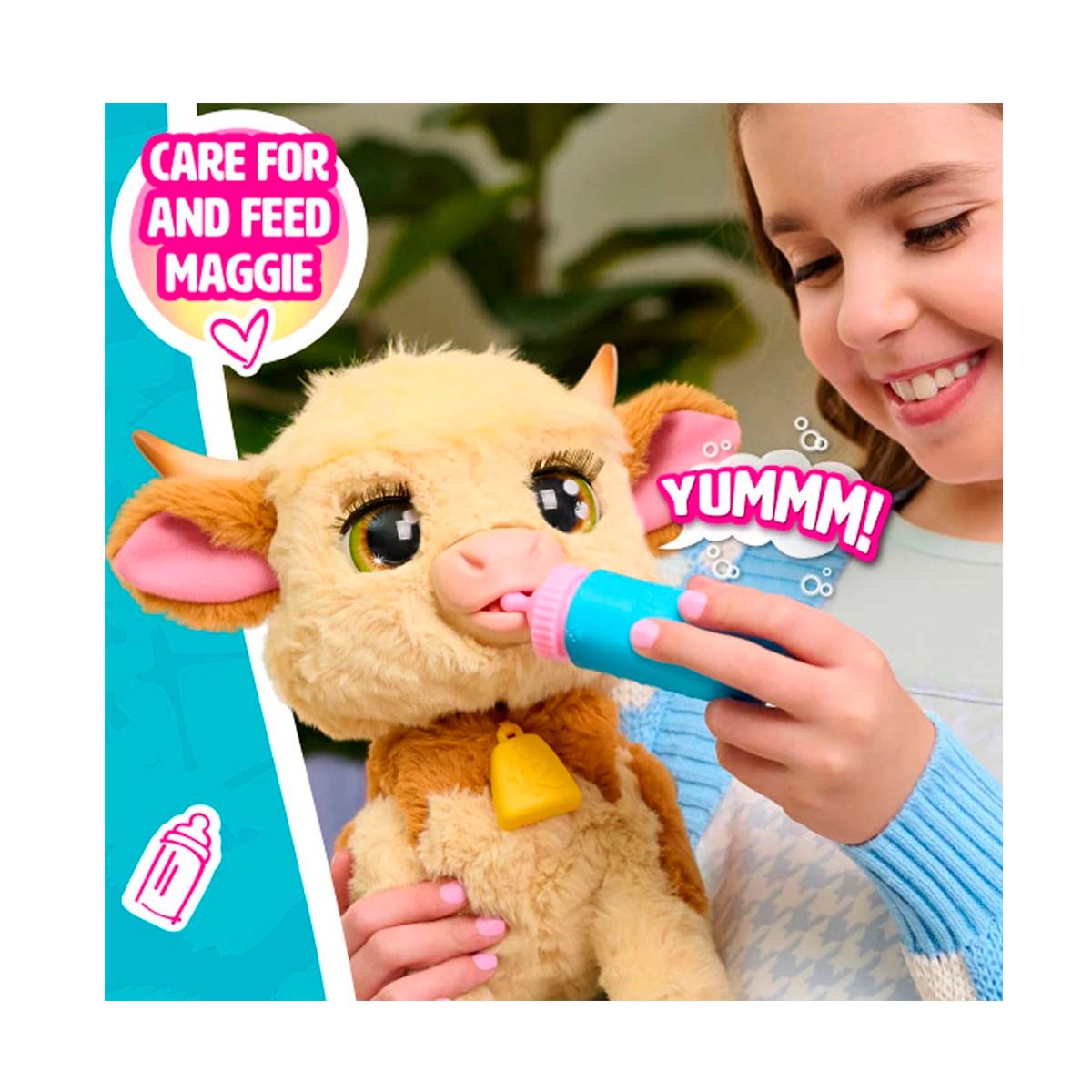FurReal - Maggie the Feed & Follow Cow