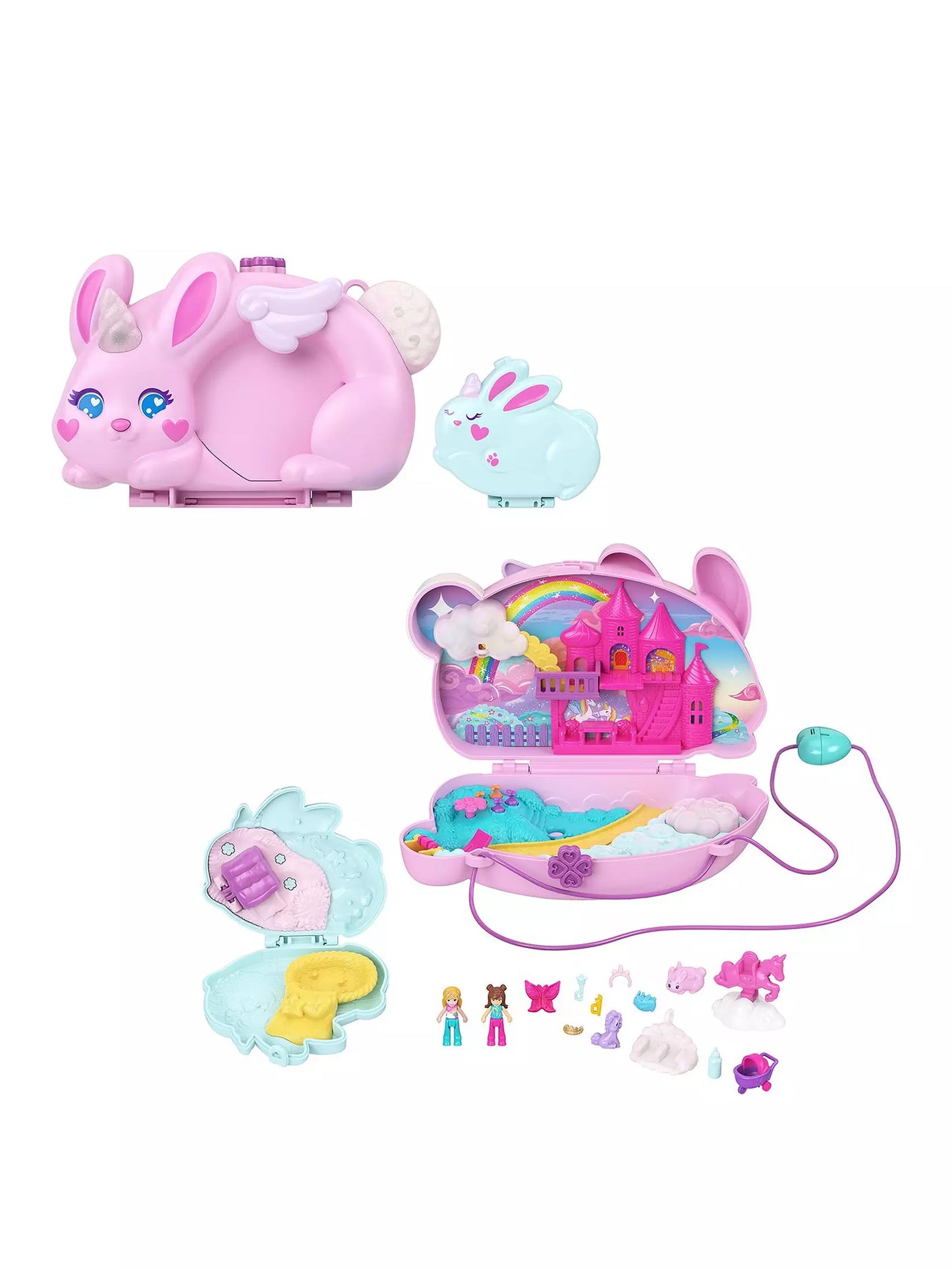 Polly Pocket - 2 in1 Bunny Fun Compact