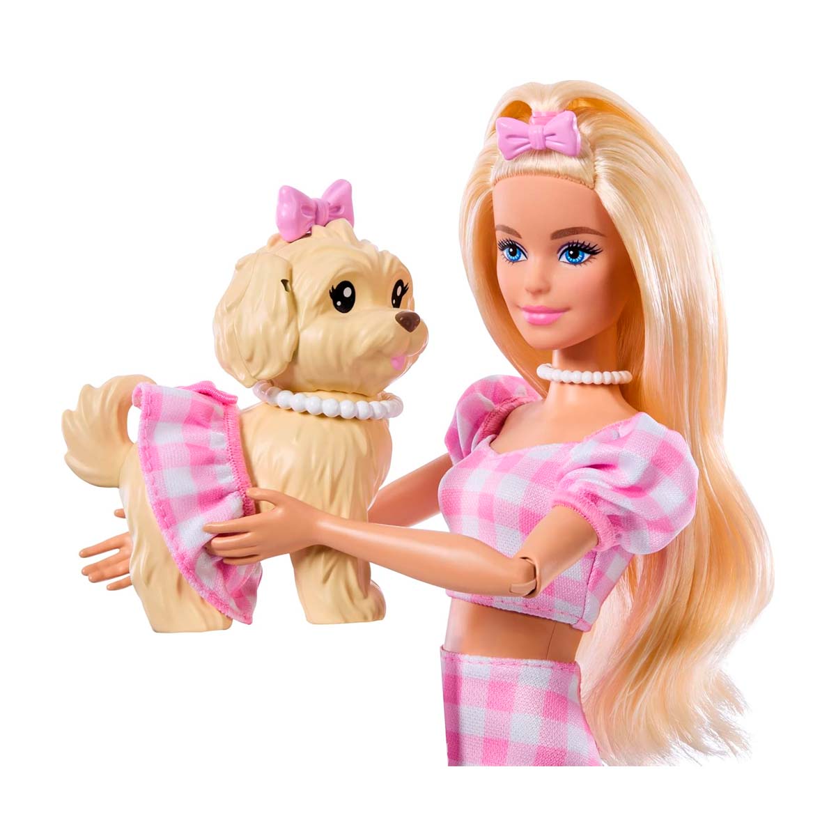 Barbie Twinning Looks Doll with Pet Dog