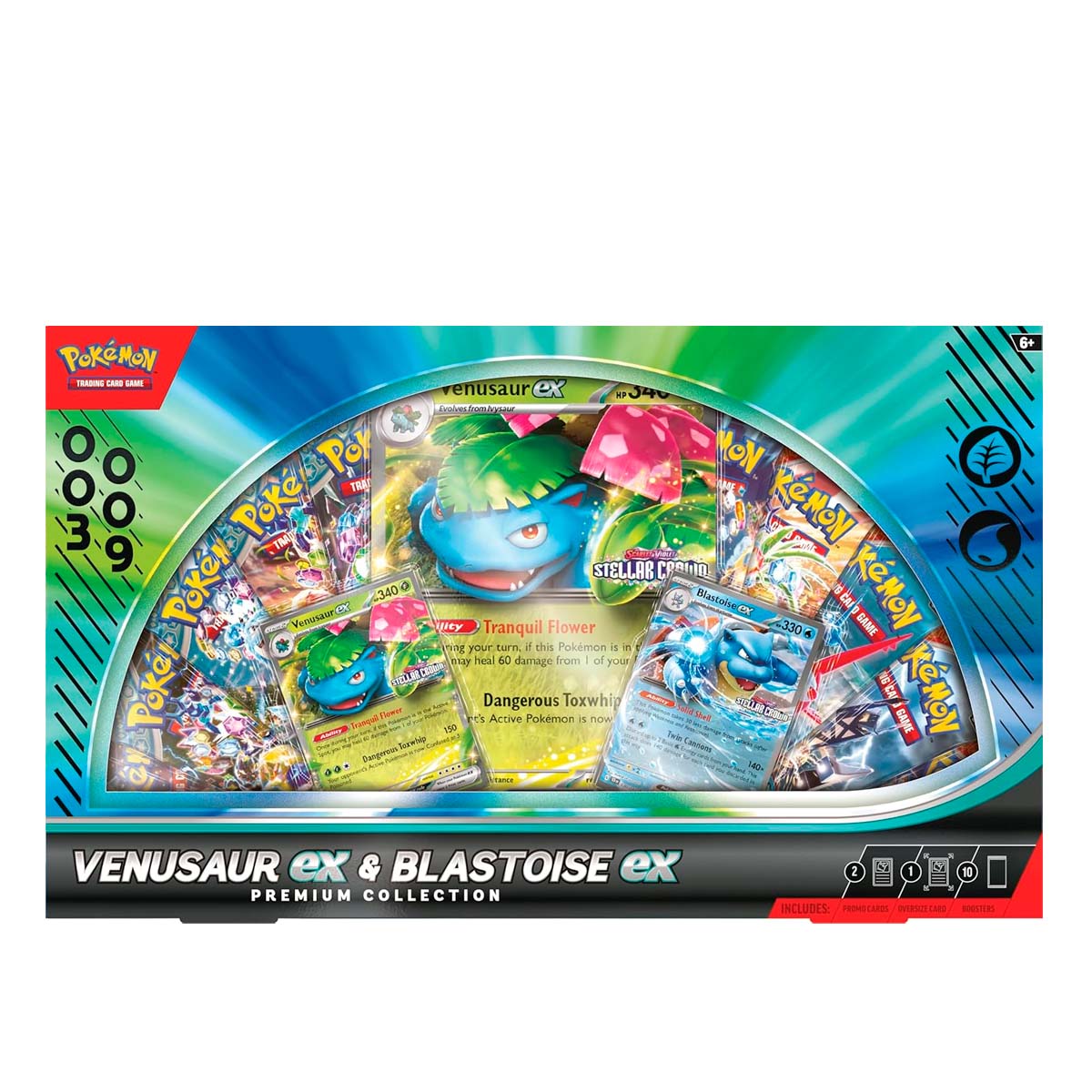 Pokémon TCG - Venusaur ex & Blastoise ex Premium Collection