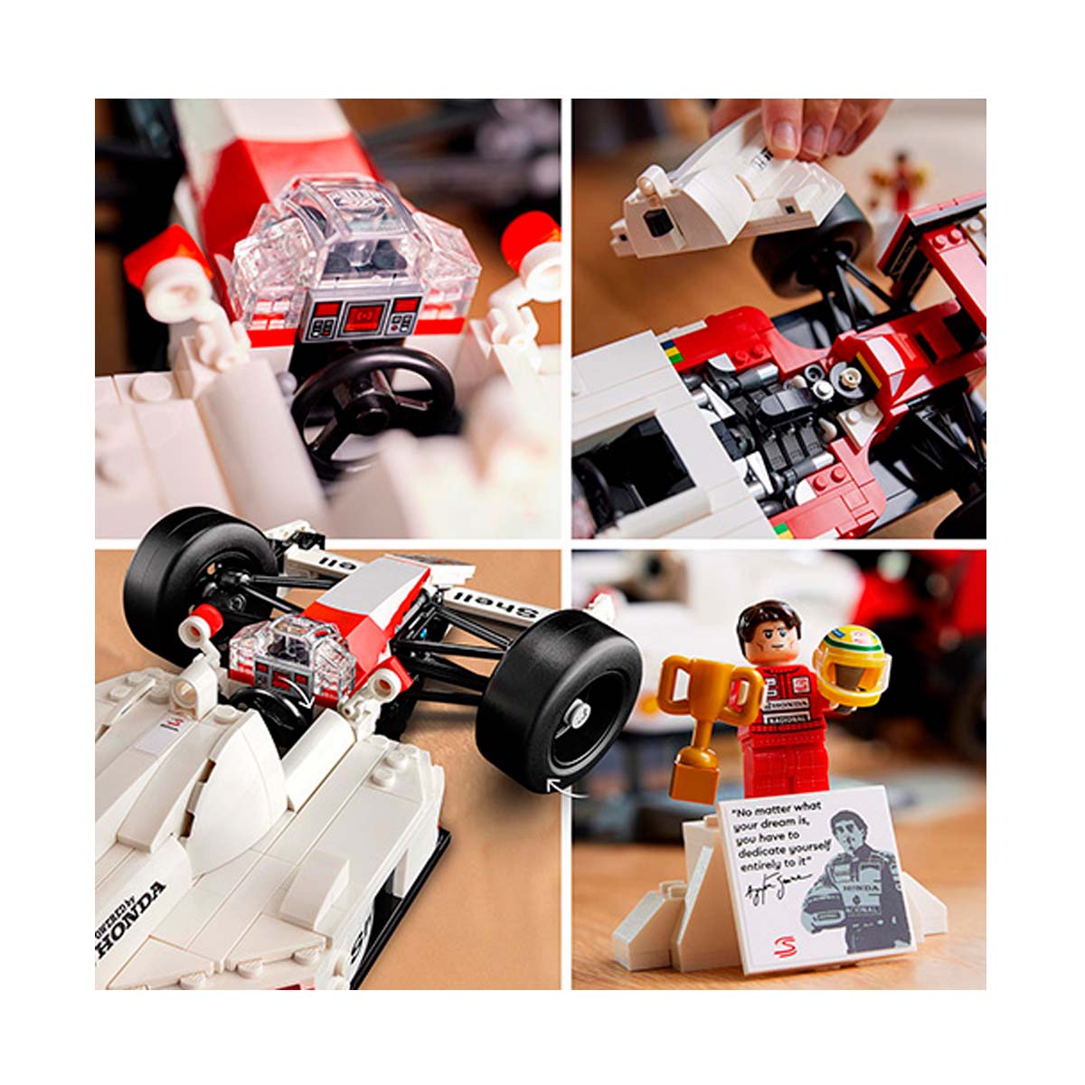 LEGO Icons - McLaren MP4/4 & Ayrton Senna (10330)