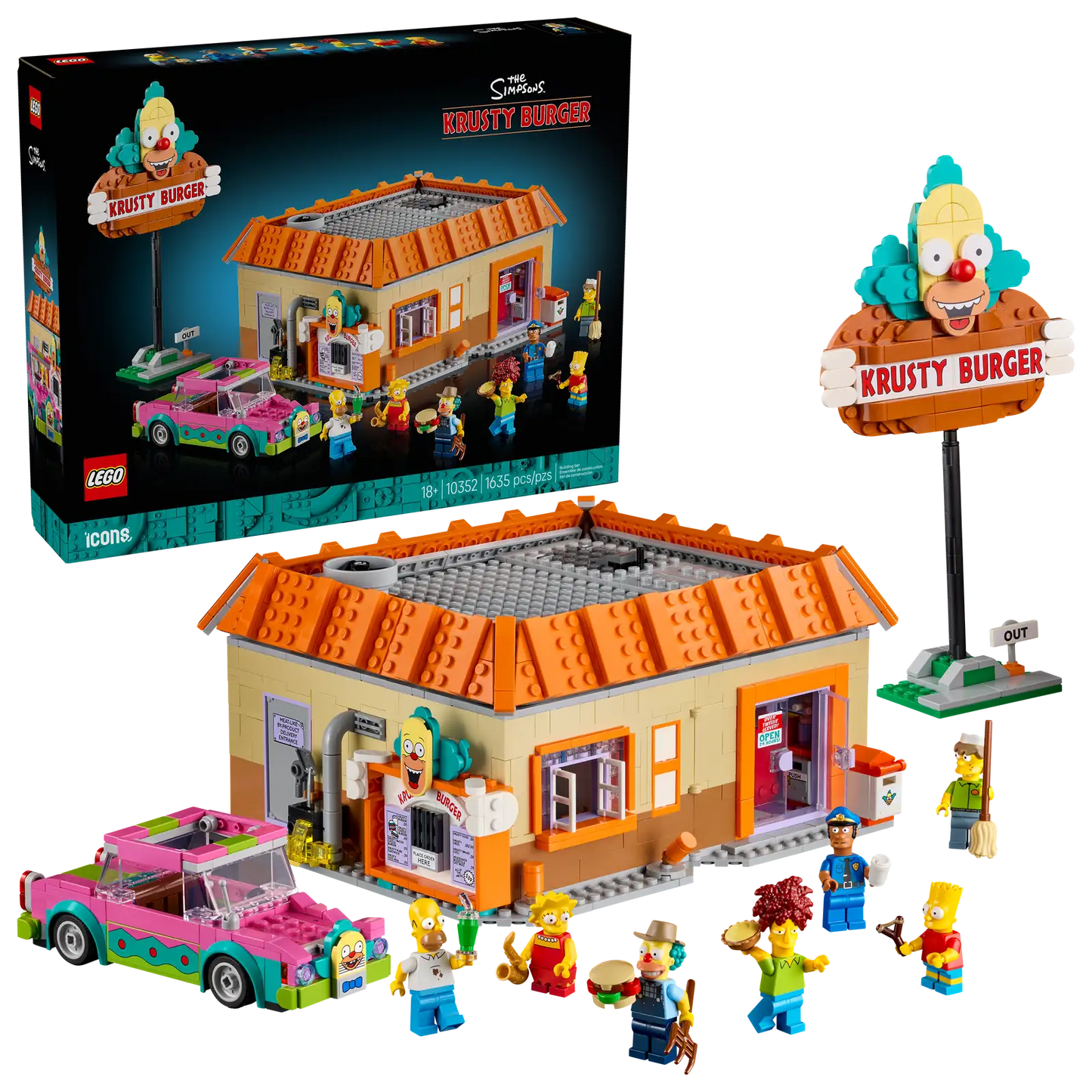 LEGO Icons - The Simpsons Krusty Burger (10352)
