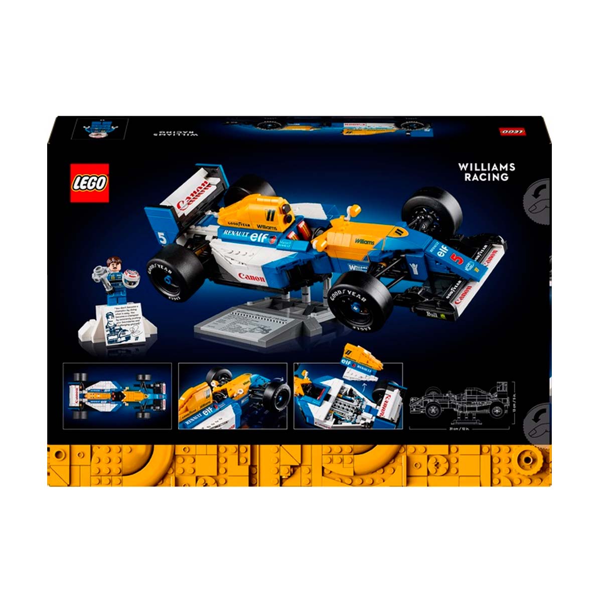 LEGO Icons - Williams Racing FW14B & Nigel Mansell (10353)