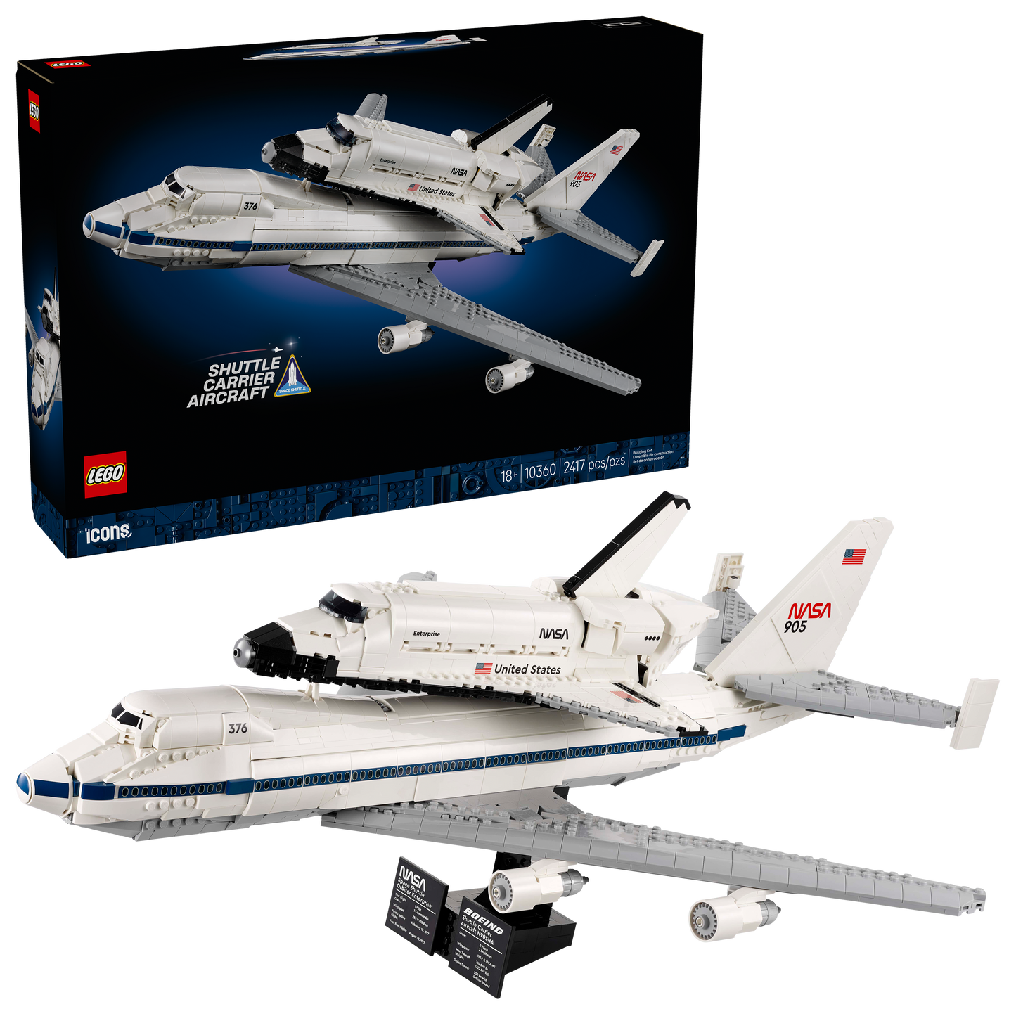 LEGO Icons - Shuttle Carrier Aircraft (10360)