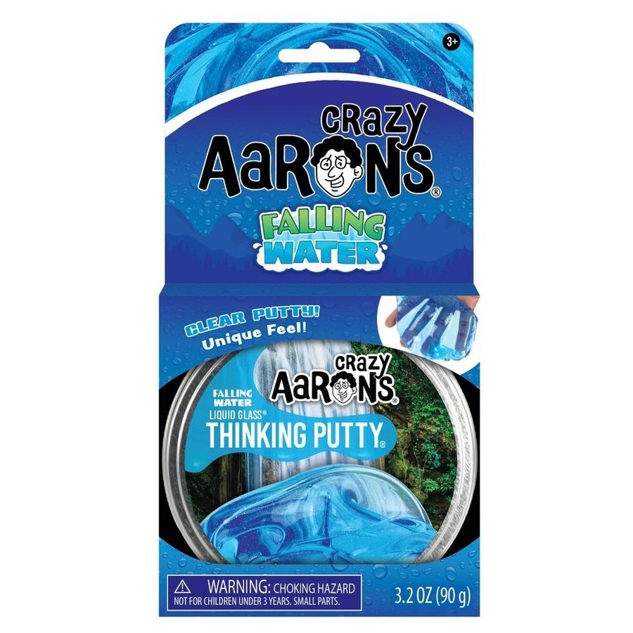 Crazy Aarons - Thinking Putty - Falling Water Liquid Glass