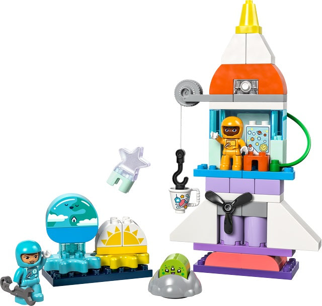LEGO Duplo - 3 in 1 Space Shuttle Adventure (10422)