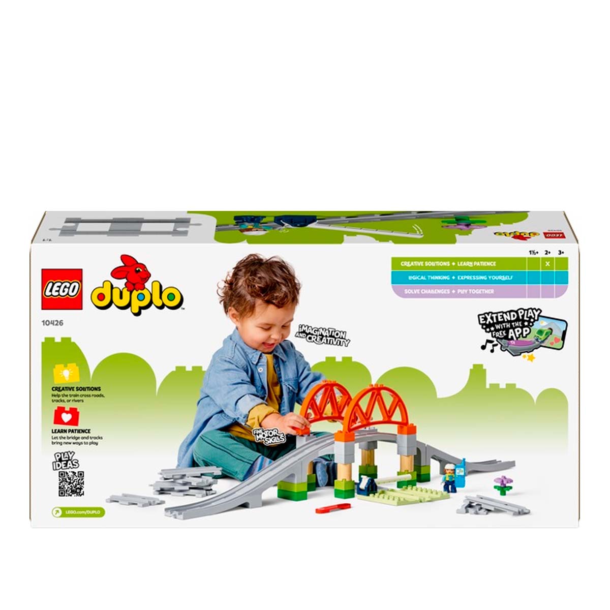 LEGO Duplo - Train Bridge and Tracks Expansion Set (10426)