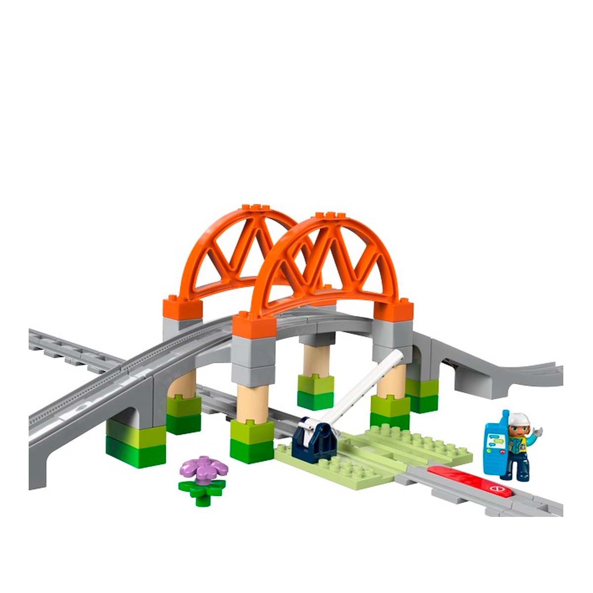 LEGO Duplo - Train Bridge and Tracks Expansion Set (10426)