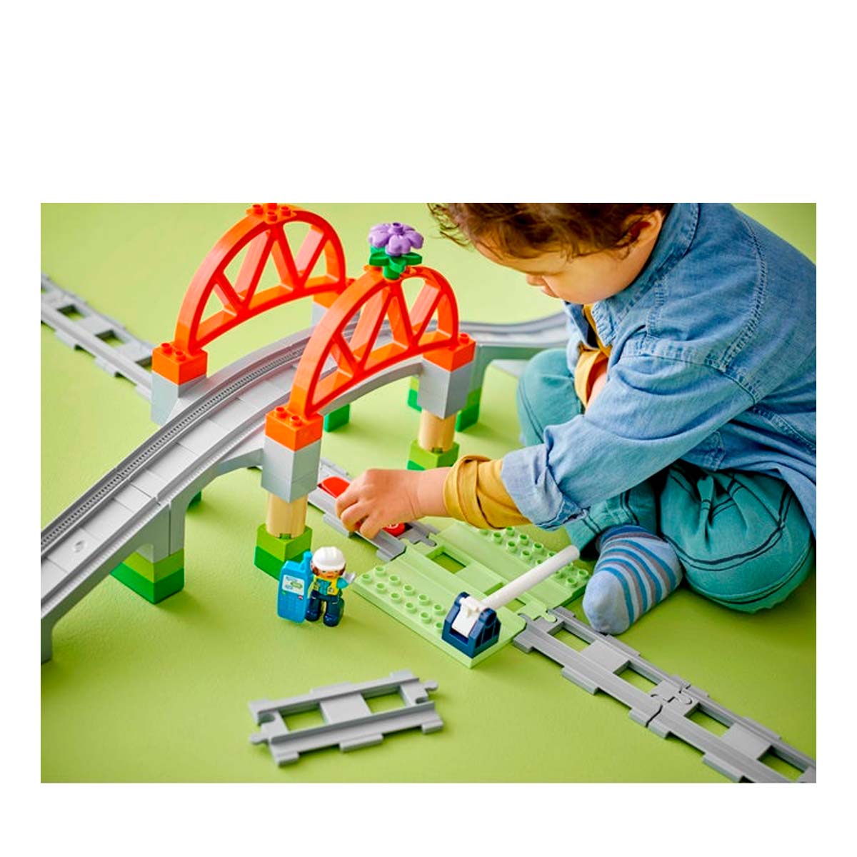LEGO Duplo - Train Bridge and Tracks Expansion Set (10426)