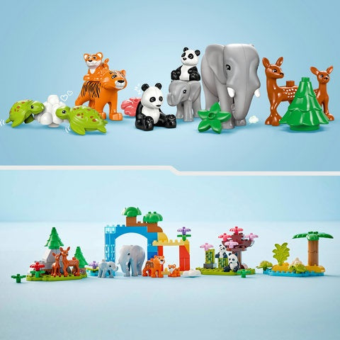 LEGO Duplo - 3 in 1 Wild Animals Families (10446)