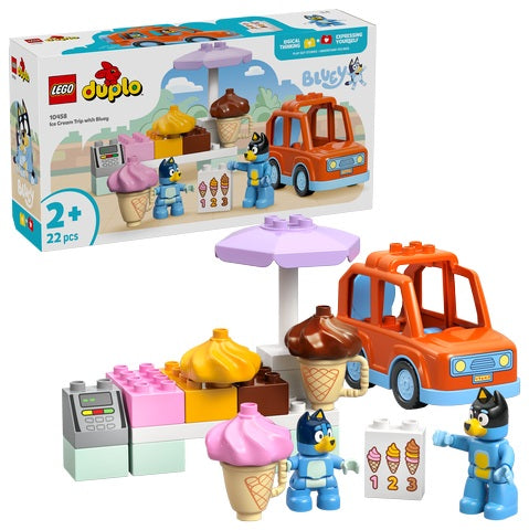 LEGO Duplo - Ice Cream Trip with Bluey (10458)