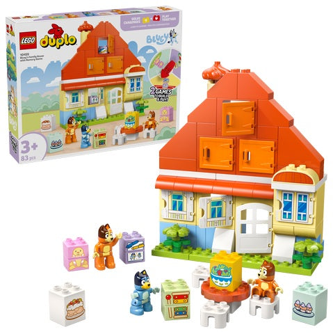 LEGO Duplo - Bluey's Family House with Memory Game (10459)