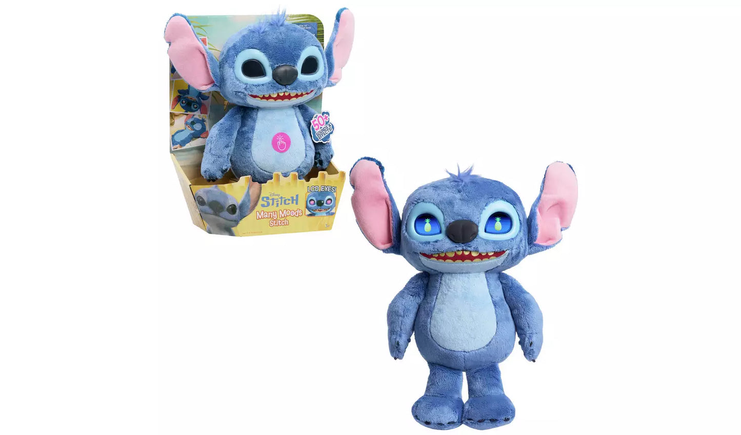 Lilo & Stitch - Many Moods Of Stitch Interactive Plush