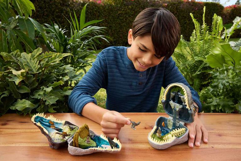 Jurassic World Rebirth - Micro Adventure Playset - Tyrannosaurus Rex