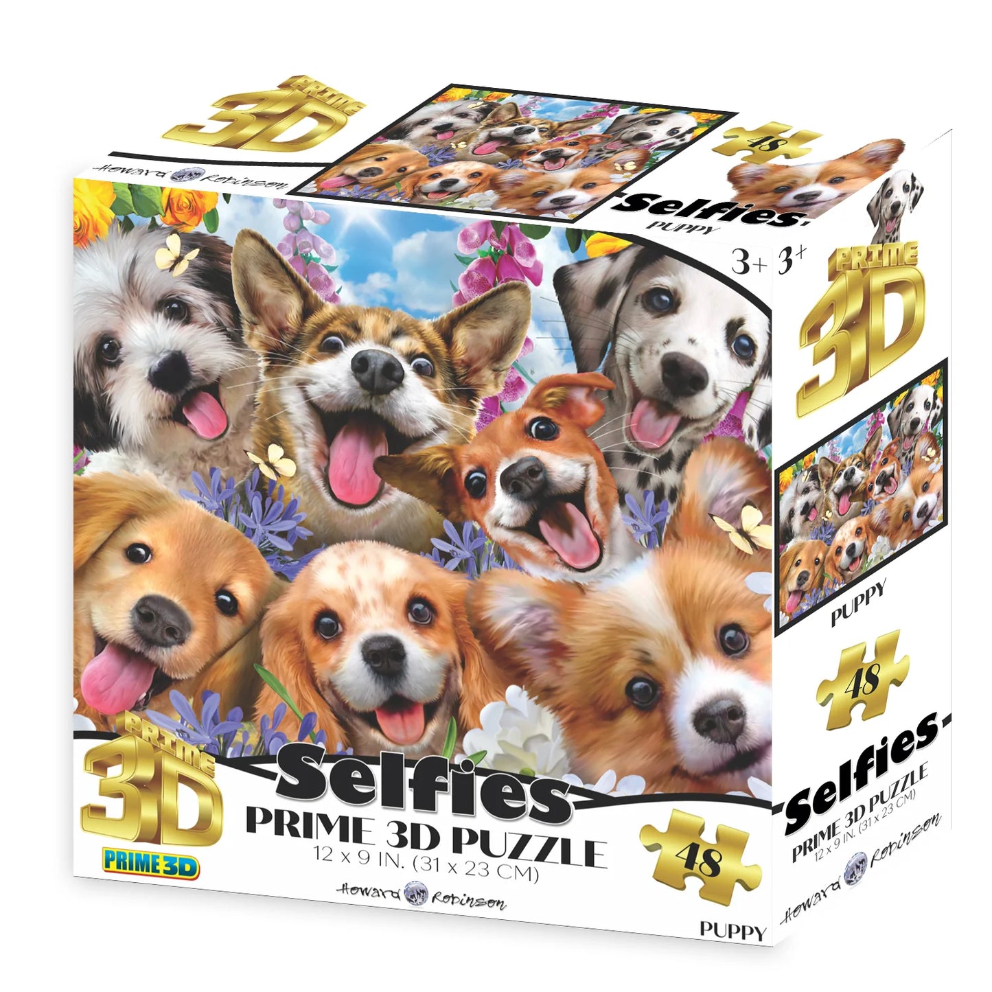 Prime 3D Puzzle - Puppy Selfie
