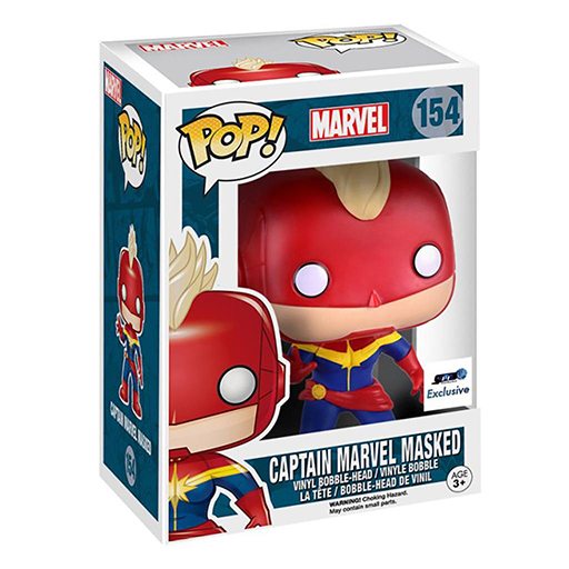 Funko Pop - Marvel - Captain Marvel Masked