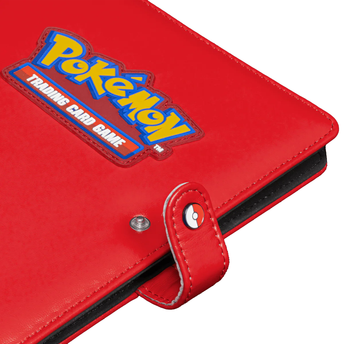 Pokemon - Premium Leather Small Binder - Red