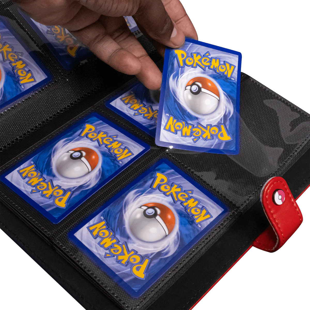 Pokemon - Premium Leather Small Binder - Red