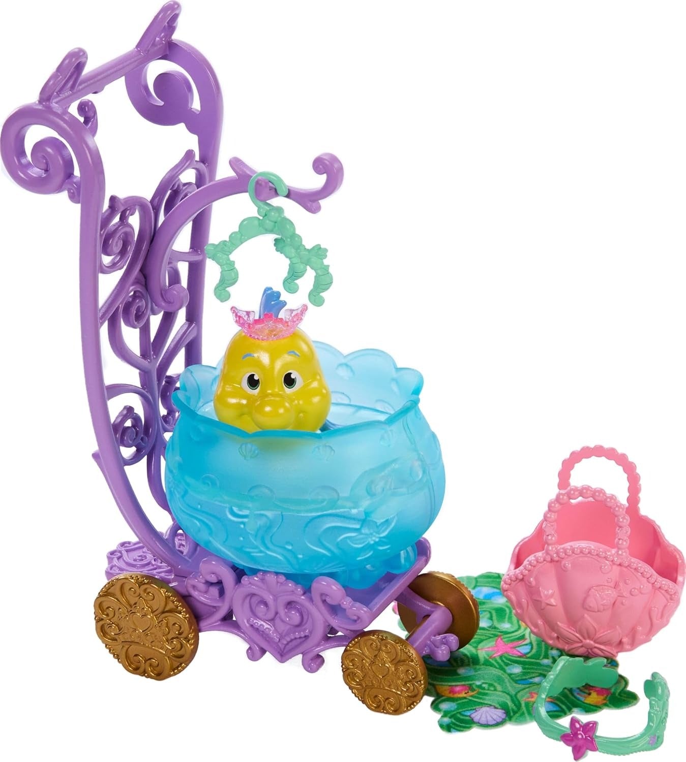Disney Princess - The Little Mermaid - Flounder With Carriage