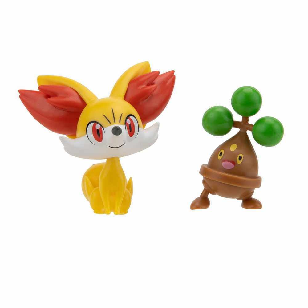 Pokemon Battle Figures - Bonsly & Fennekin