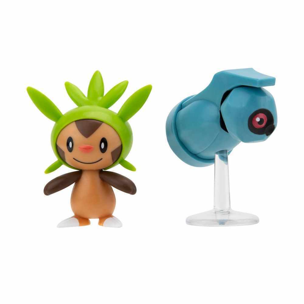 Pokemon Battle Figures - Beldum & Chespin