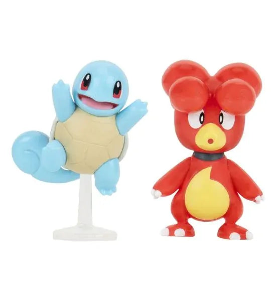 Pokemon Battle Figures - Squirtle & Magby