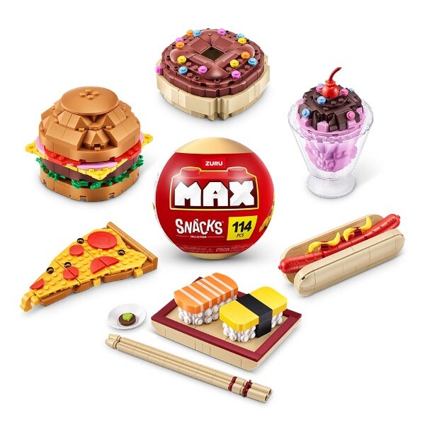 Max Premium - Snacks Building Bricks Capsule