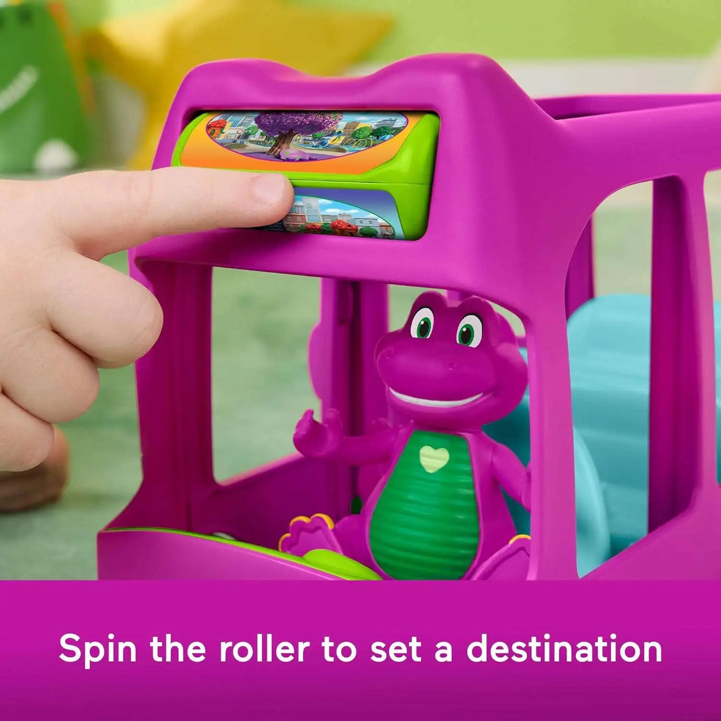 Fisher-Price - Barney's Adventure Bus