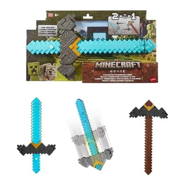 Minecraft - 2-In-1 Sword and Pickaxe