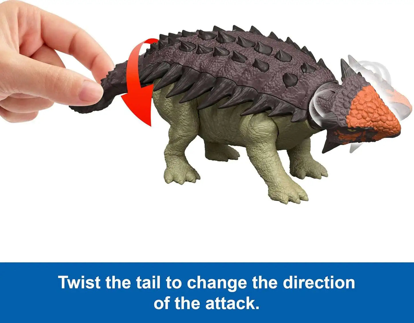 Jurassic World - Rebirth Wild Roar - Ankylosaurus