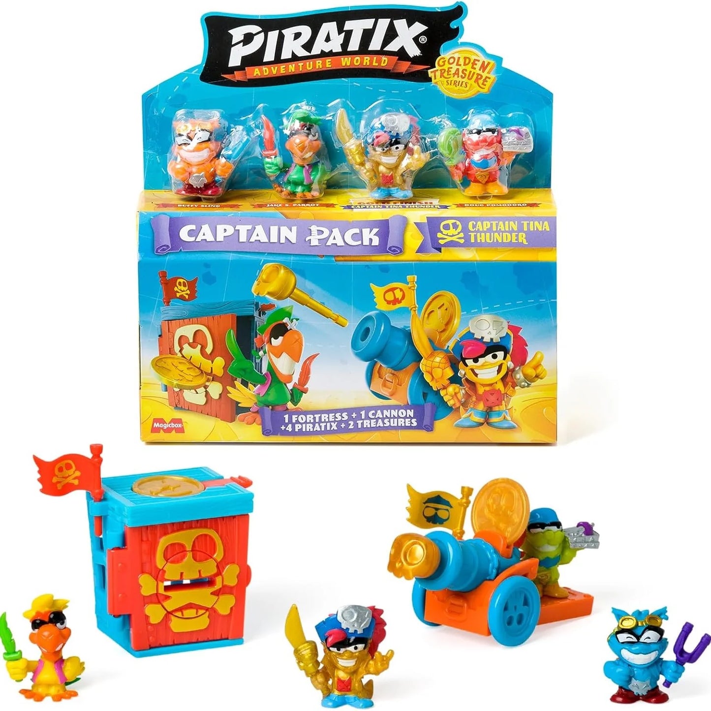 Piratix - Golden Treasure Captain Pack