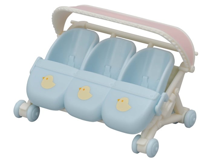 Slyvanian Families - Triplets Stroller