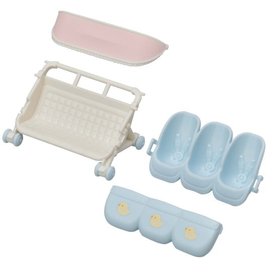 Slyvanian Families - Triplets Stroller