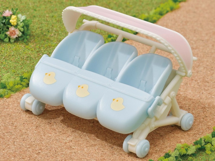 Slyvanian Families - Triplets Stroller