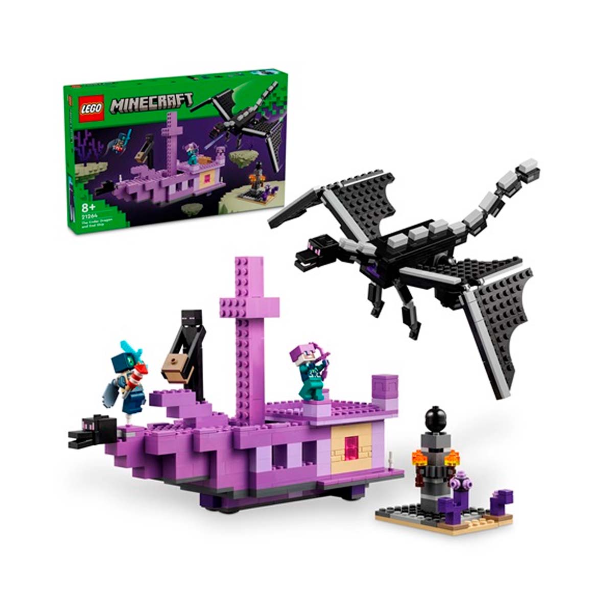 LEGO Minecraft - The Ender Dragon and End Ship (21264)