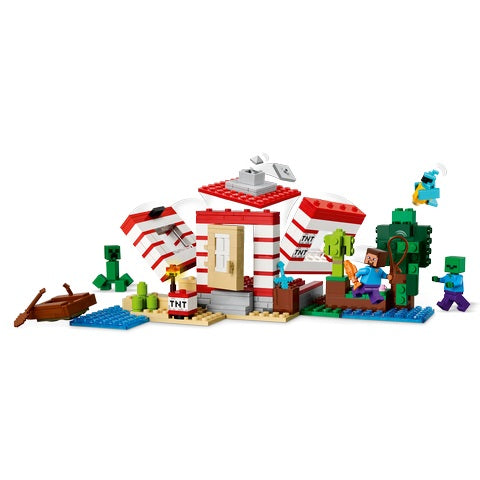 LEGO Minecraft - The TNT Jungle House (21275)