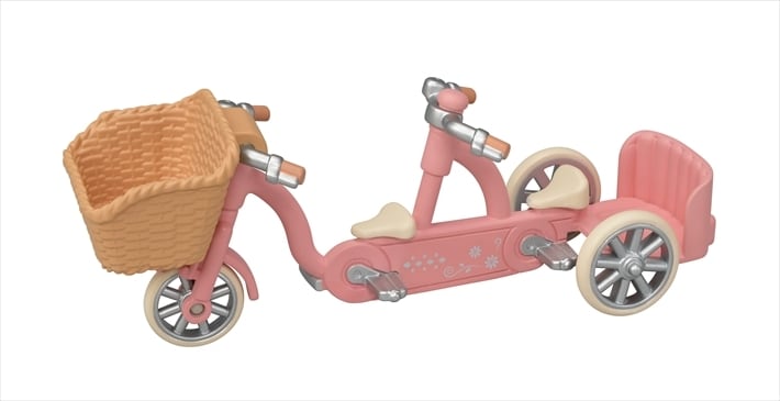 Slyvanian Families - Tandem Cycling Set - Husky Sister & Brother