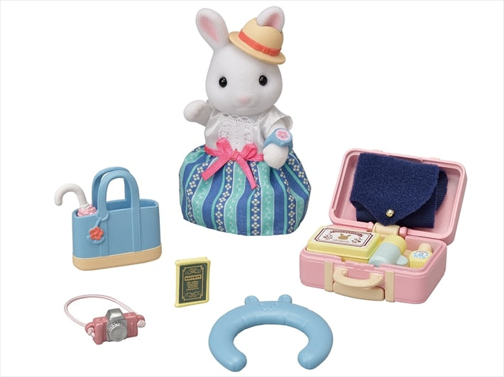 Slyvanian Families - Weekend Travel Set - Snow Rabbit Mother
