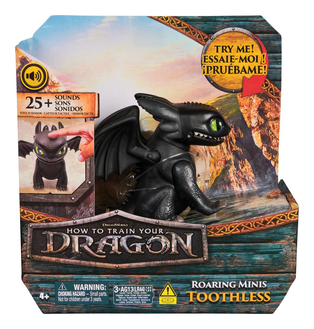 How To Train Your Dragon - Roaring Minis - Toothless