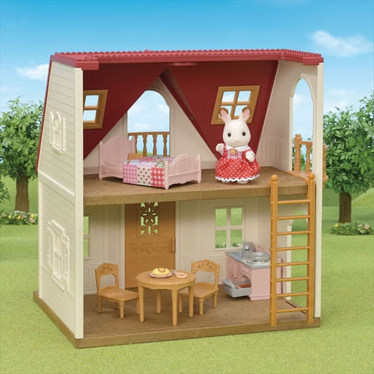 Slyvanian Families - Red Roof Cosy Cottage Starter Home
