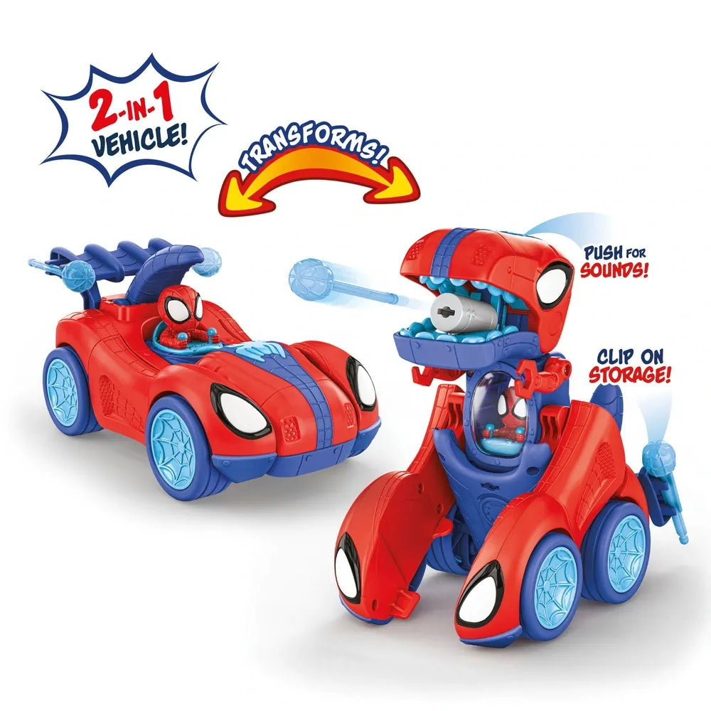 Spidey & His Amazing Friends - Spidey-Rex Racer Feature Vehicle
